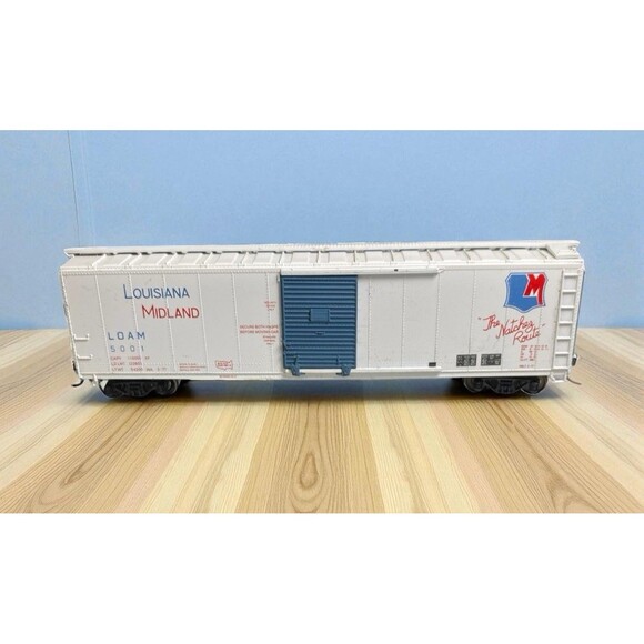 LIONEL O - 027 Gauge 6-9444 Louisana Midland Box Car - Loam 5001 - Picture 1 of 11